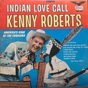 Record | Indian Love Call Kenny Roberts | Controversial Art | SIGNED Front Copy